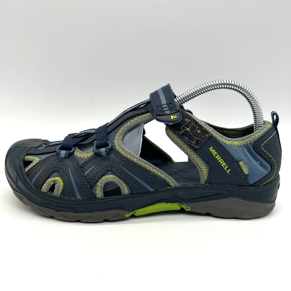 Merrell Hydro Hiker Sandals Womens 7 Navy Blue Hiking Trail Water Shoes Gorpcore